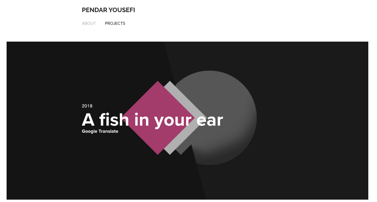 Pendar Yousefi UX portfolio