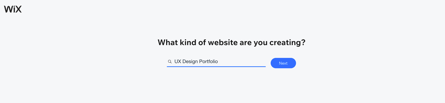 WIX Portfolio builder