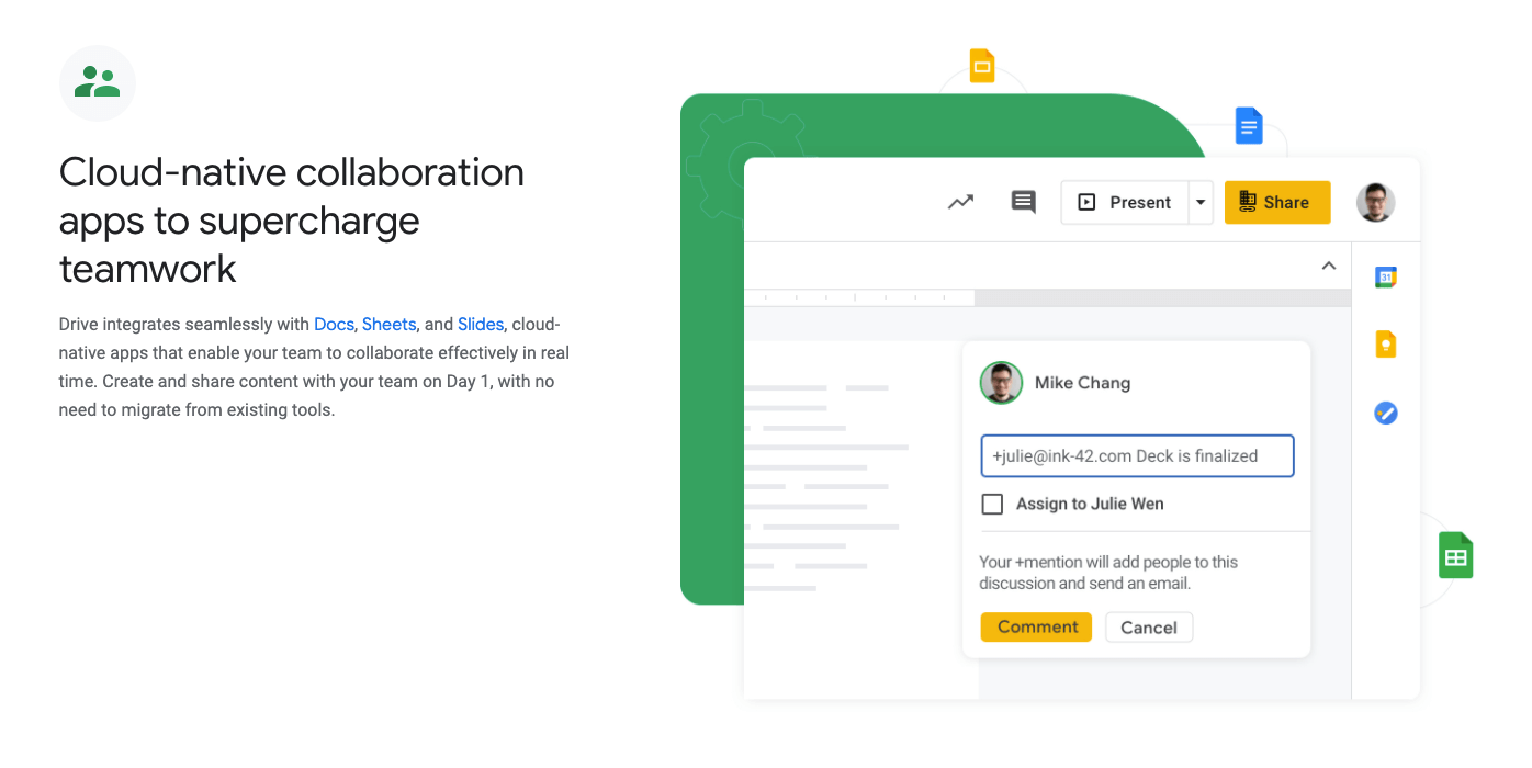Collaborate in the cloud with Google Drive