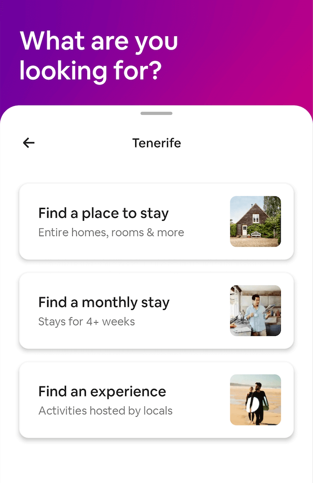 airbnb - what are you looking for