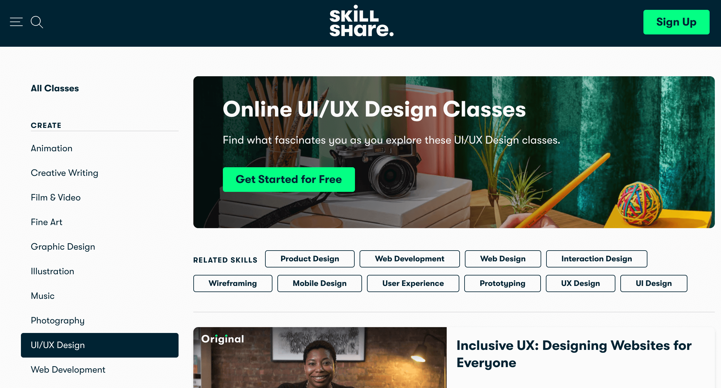 Skillshare UI Design Courses