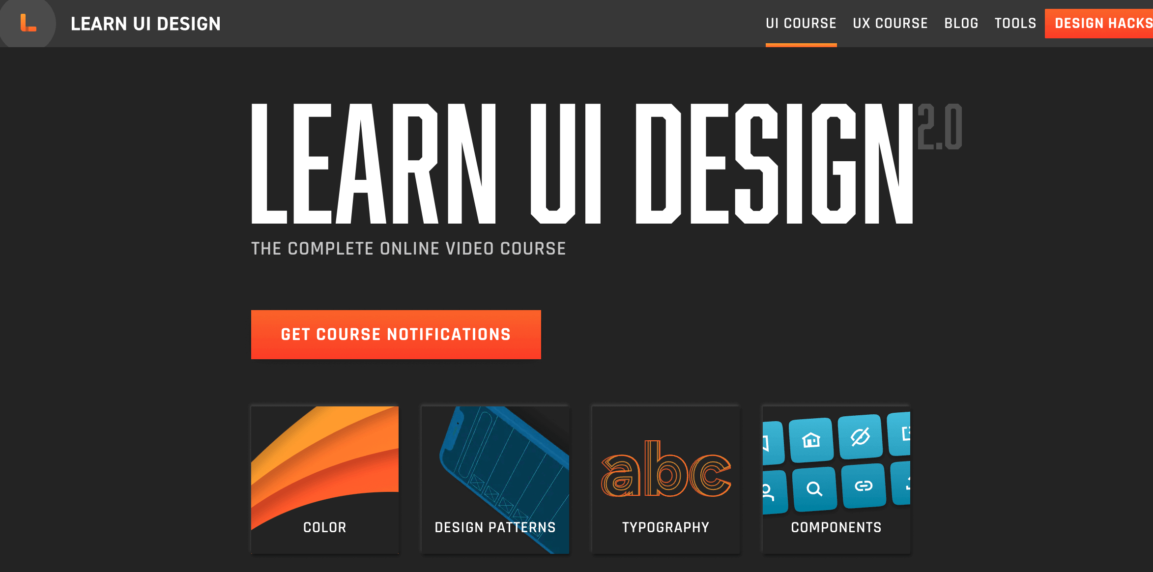 Learn UI Design Online Video Course