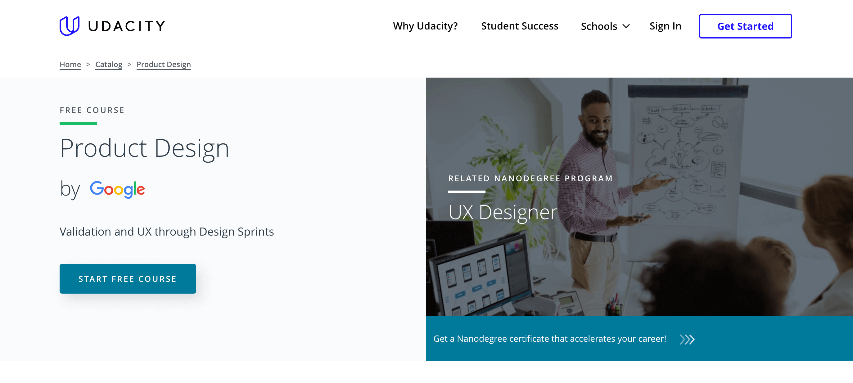 Google’s Product Design Course on Udacity