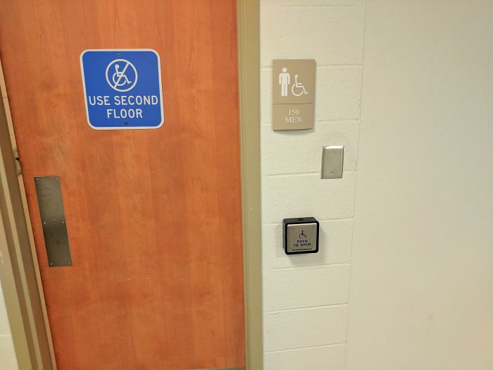 Wheelchair bathroom