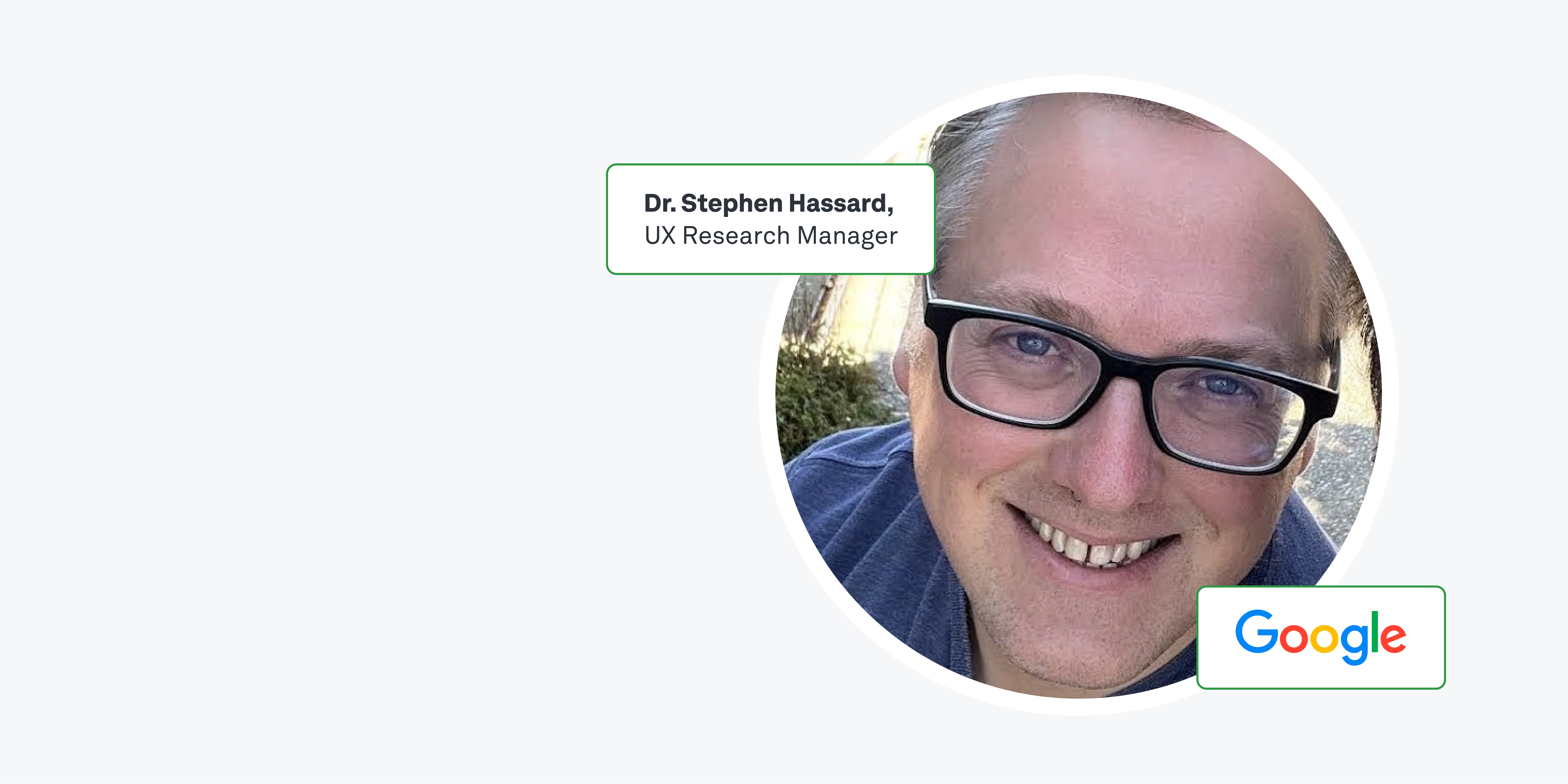 A day in the life of a UX Research Manager with Google's Dr. Stephen Hassard