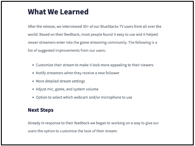 case study design process Emily Yeh's ux case study