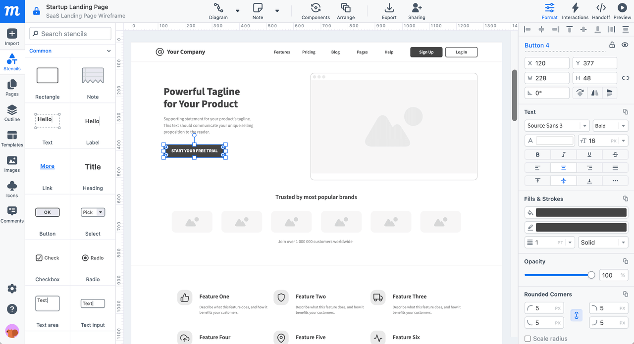 The top 10 wireframe tools for UX designers in 2023 (and their pros and cons) 10 Moqups wireframing tool