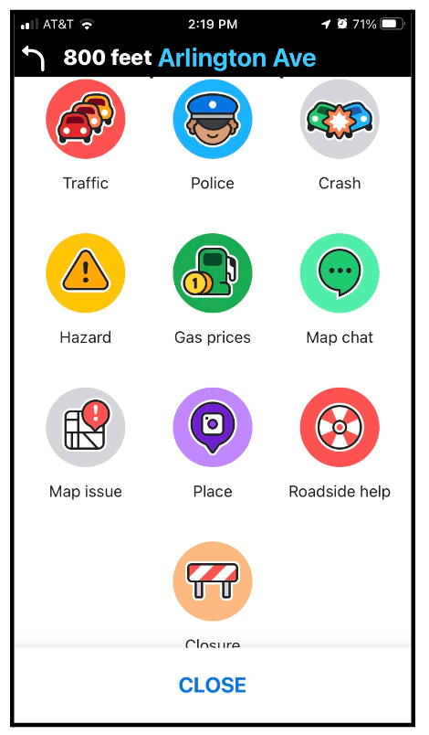 waze example 2