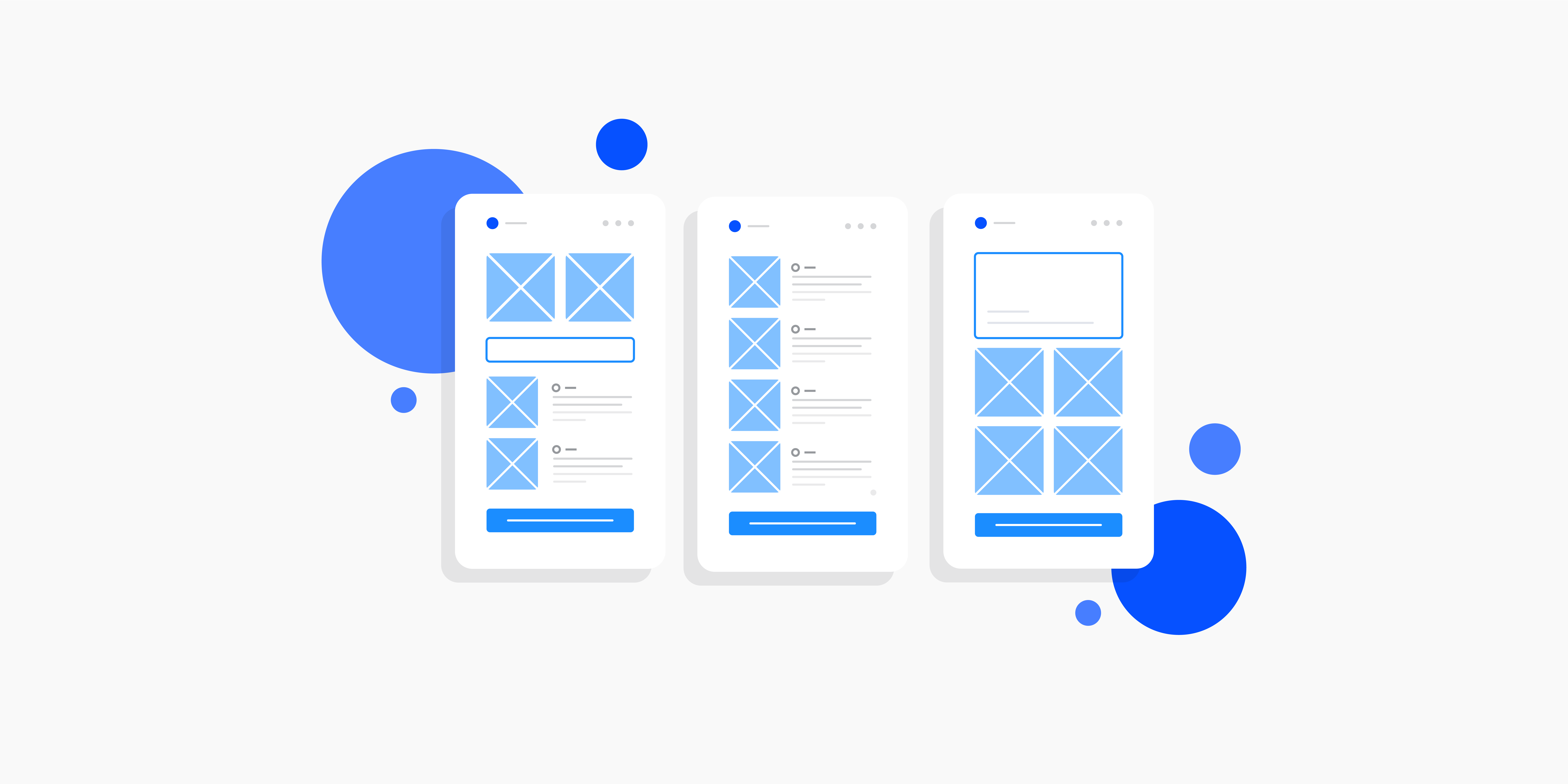 The ultimate guide to mobile app design illustration.