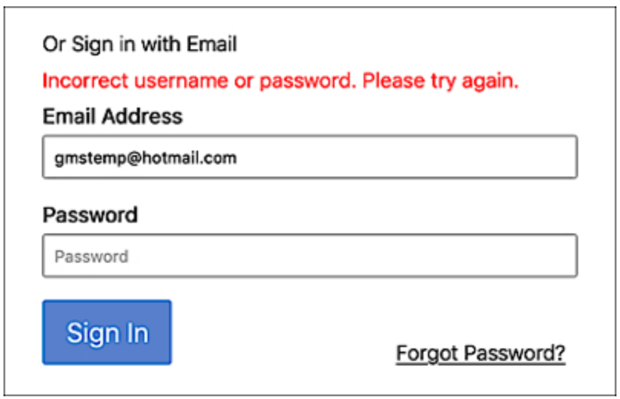 7 Core Usability Principles for Better Website UX 2 7 core usability principles for better website UX visual. An error message as key usability example.
