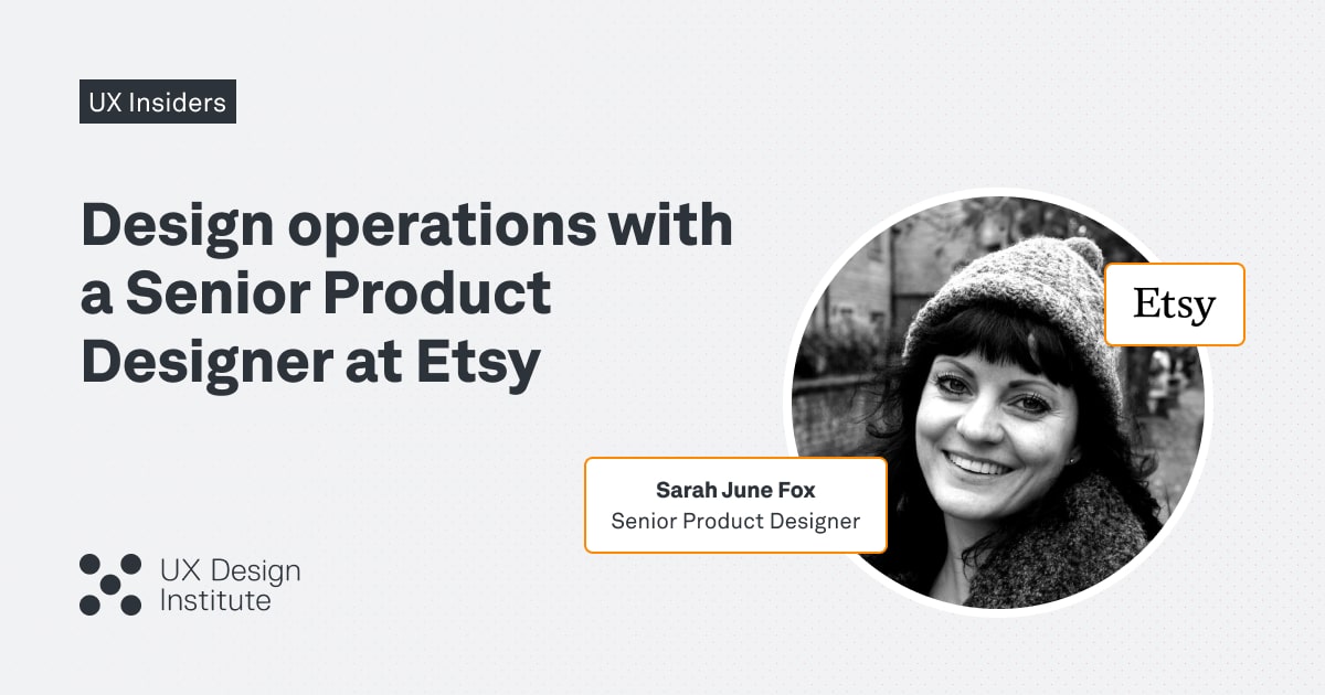 Design Operations with a Senior Product Designer at Etsy UX Design