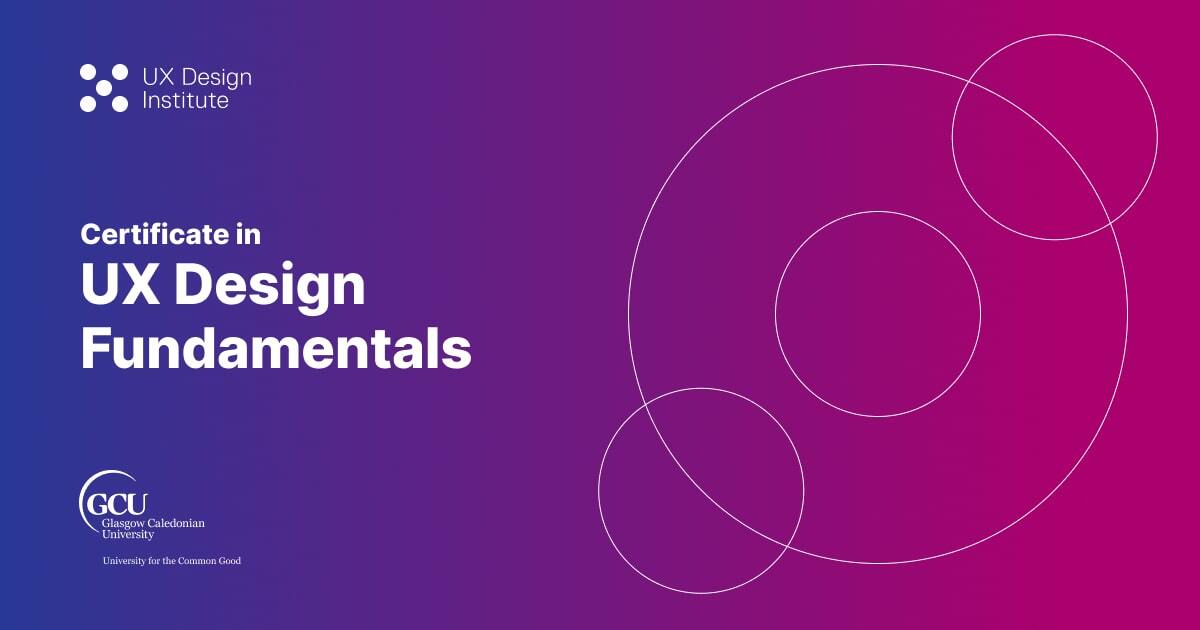UX Design Fundamentals | UX Design Institute
